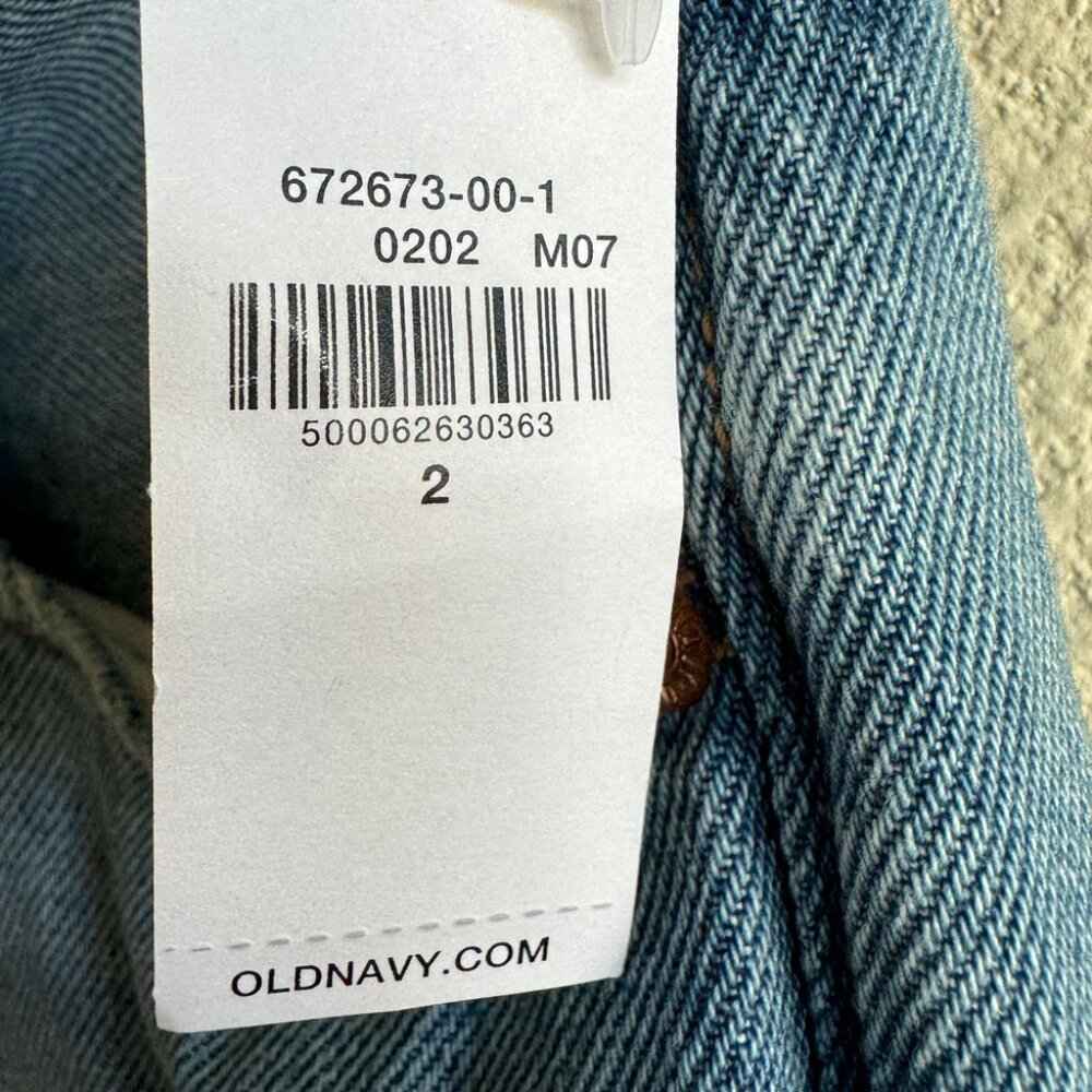 High-Waisted Slouchy Straight Cropped Ripped Jeans - Picture 6 of 7